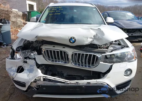 2017 BMW X3 xDrive28I from USA, damaged, VIN 5UXWX9C34H0T18861